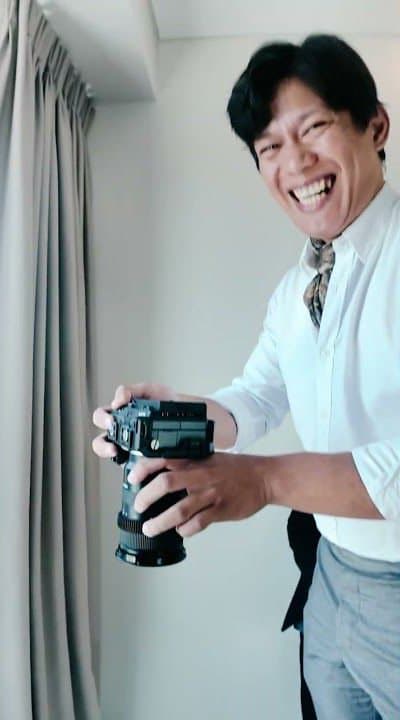 Vince Catacutan behind the camera